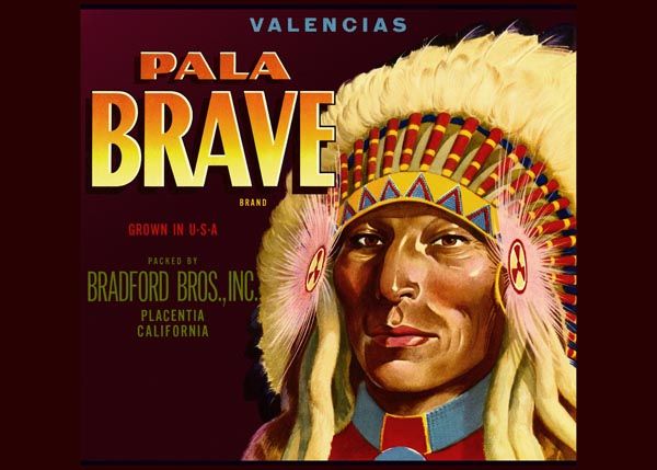 226. Иностранный плакат: Pala Brave brand