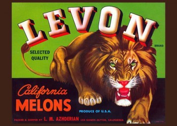 240. Иностранный плакат: Levon brand