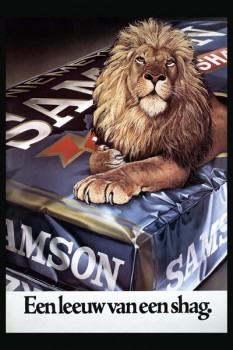 241. Иностранный плакат: Samson Halfzware Shag