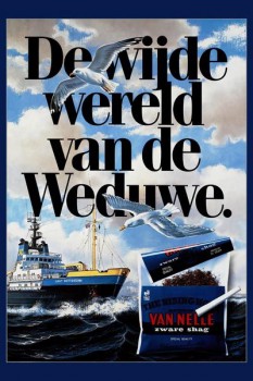251. Иностранный плакат: De wijde wereld Van de Weduwe
