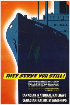 257. Иностранный плакат: They serve you still!